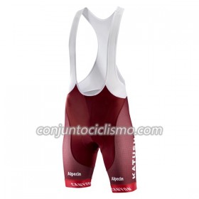 Culotte corto con tirantes 2018 Team Katusha-Alpecin N001